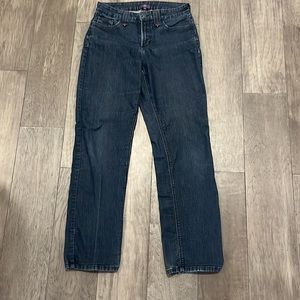 EUC NYDJ pre-Marilyn Straight Blue Jeans - 8